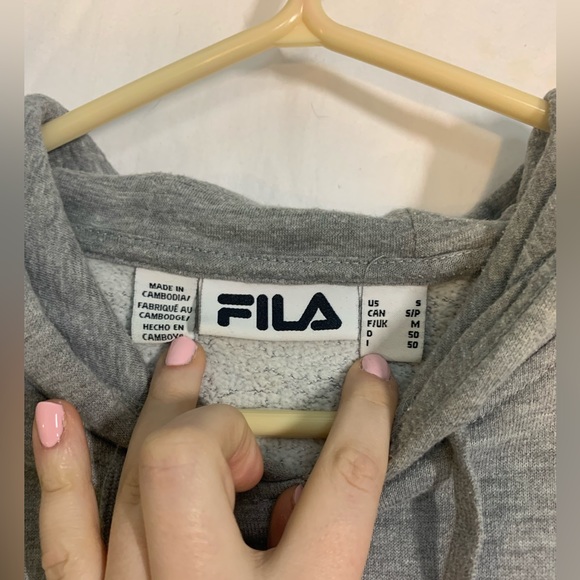 Grey Fila Hoodie - Picture 8 of 10